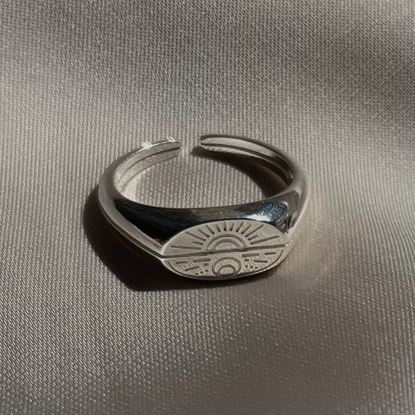 טבעת סאנסט כסף 925